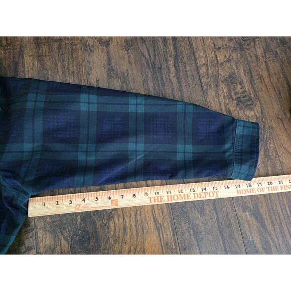 Polo Ralph Lauren Jacket Blue Green Plaid Tartan Full Zip Jacket Men’s 2XB - Picture 7 of 14